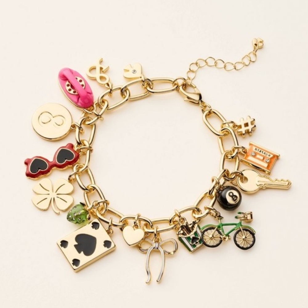 Kate Spade x Target collab— Chunky Charm Bracelet—NWT-in box